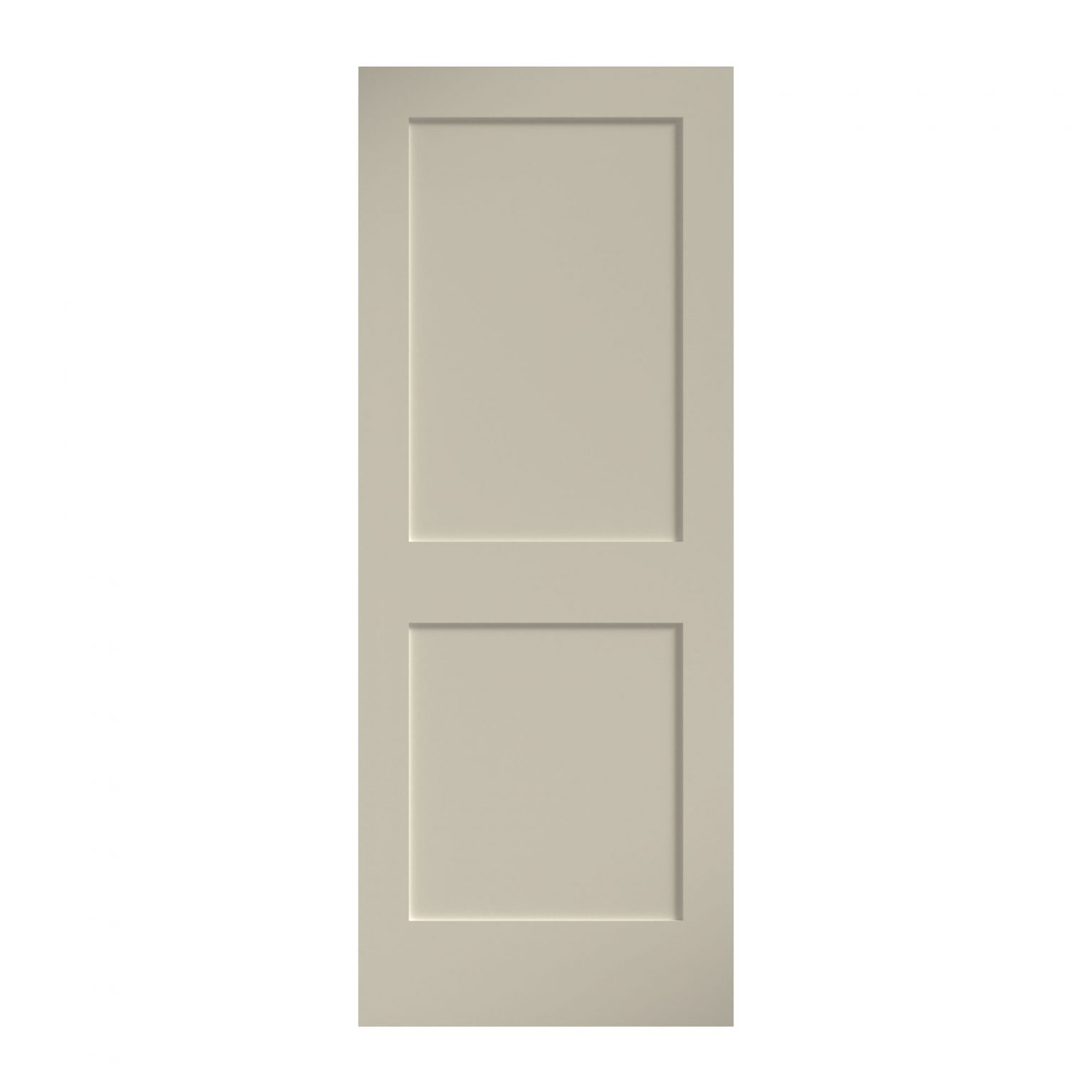 2 Panel Shaker Primed 1-3/4-in | EightDoors