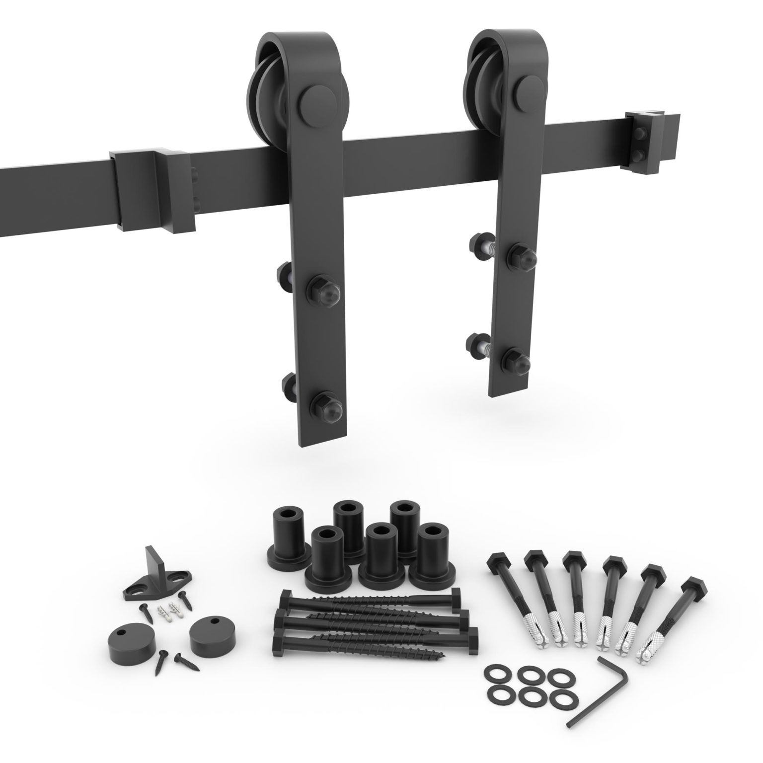 96-in-matte-black-barn-door-hardware-kit-eightdoors